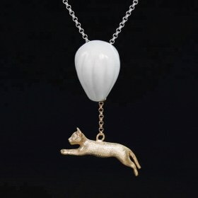 Unique-Designer-925-sterling-silver-wolf-pendant (3)